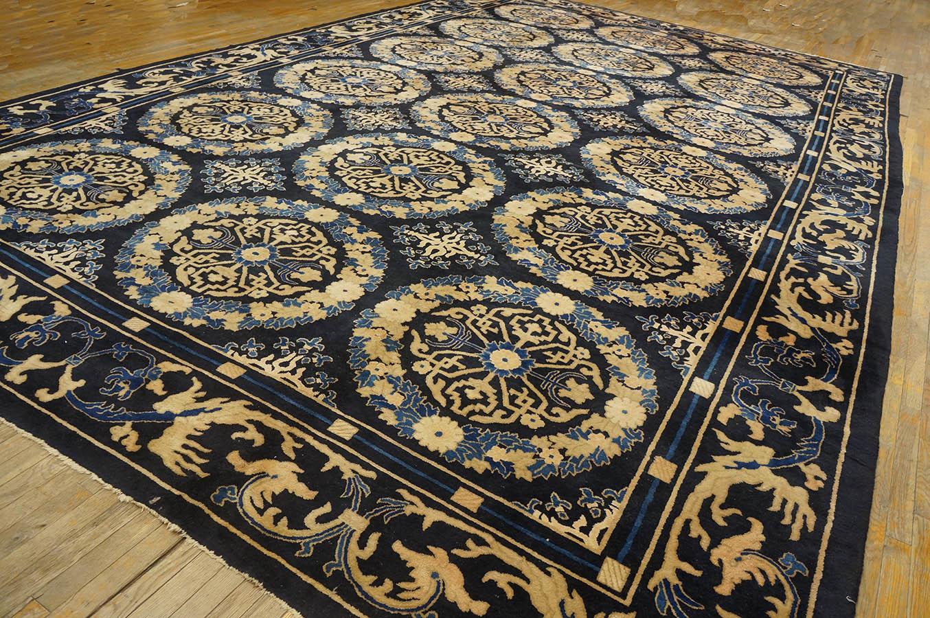 Early 20th Century Chinese Peking Carpet ( 12'6' x 20'3'' - 381 x 617 ) For Sale 9