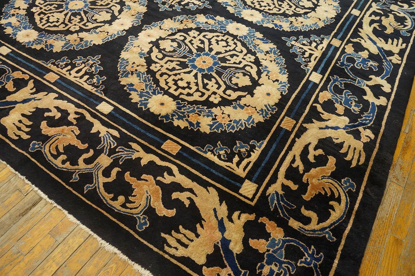 Early 20th Century Chinese Peking Carpet ( 12'6' x 20'3'' - 381 x 617 ) For Sale 1