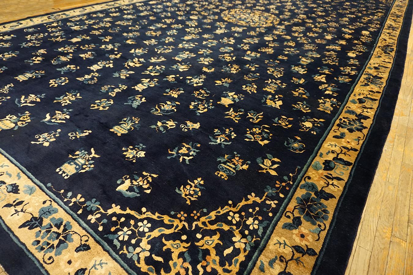 Late 19th Century Chinese Peking Carpet ( 12' x 23' - 365 x 702 ) For Sale 3