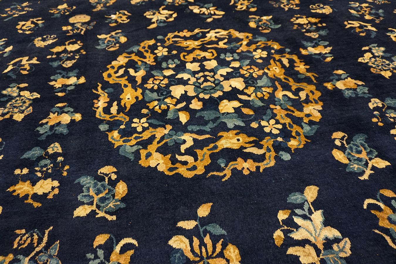 Late 19th Century Chinese Peking Carpet ( 12' x 23' - 365 x 702 ) For Sale 4