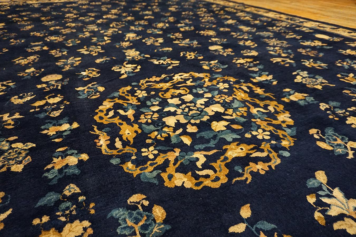 Late 19th Century Chinese Peking Carpet ( 12' x 23' - 365 x 702 ) For Sale 5