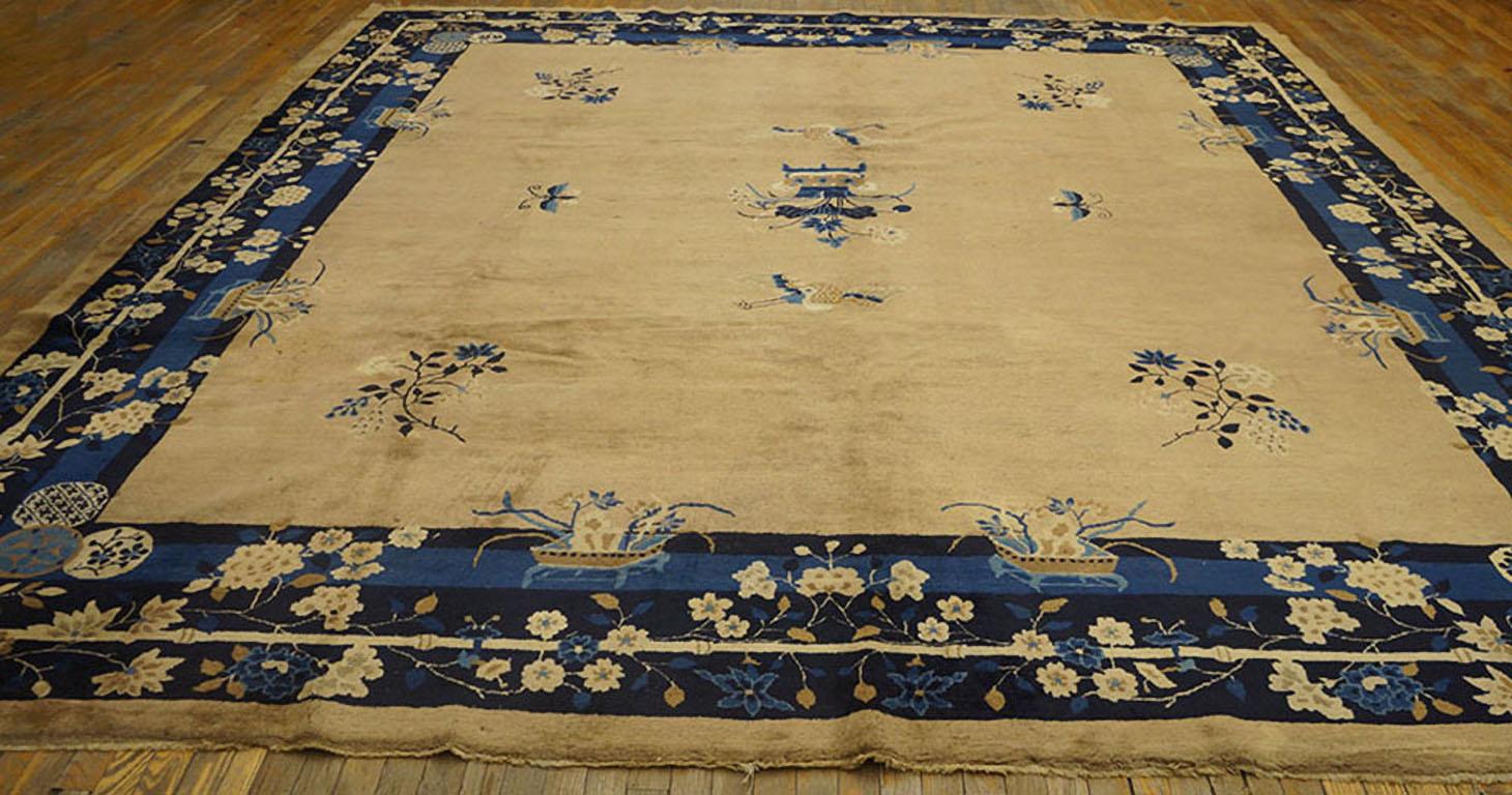 Antique Chinese - Peking rug, size: 12'6