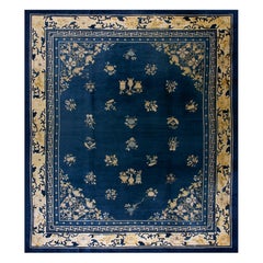 Tapis chinois ancien de Pékin d'antiquités 13' 9'' x15' 3''