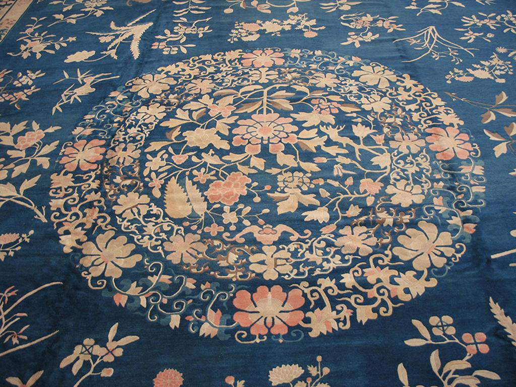 Late 19th Century 19th Century Chinese Peking Carpet ( 13'8