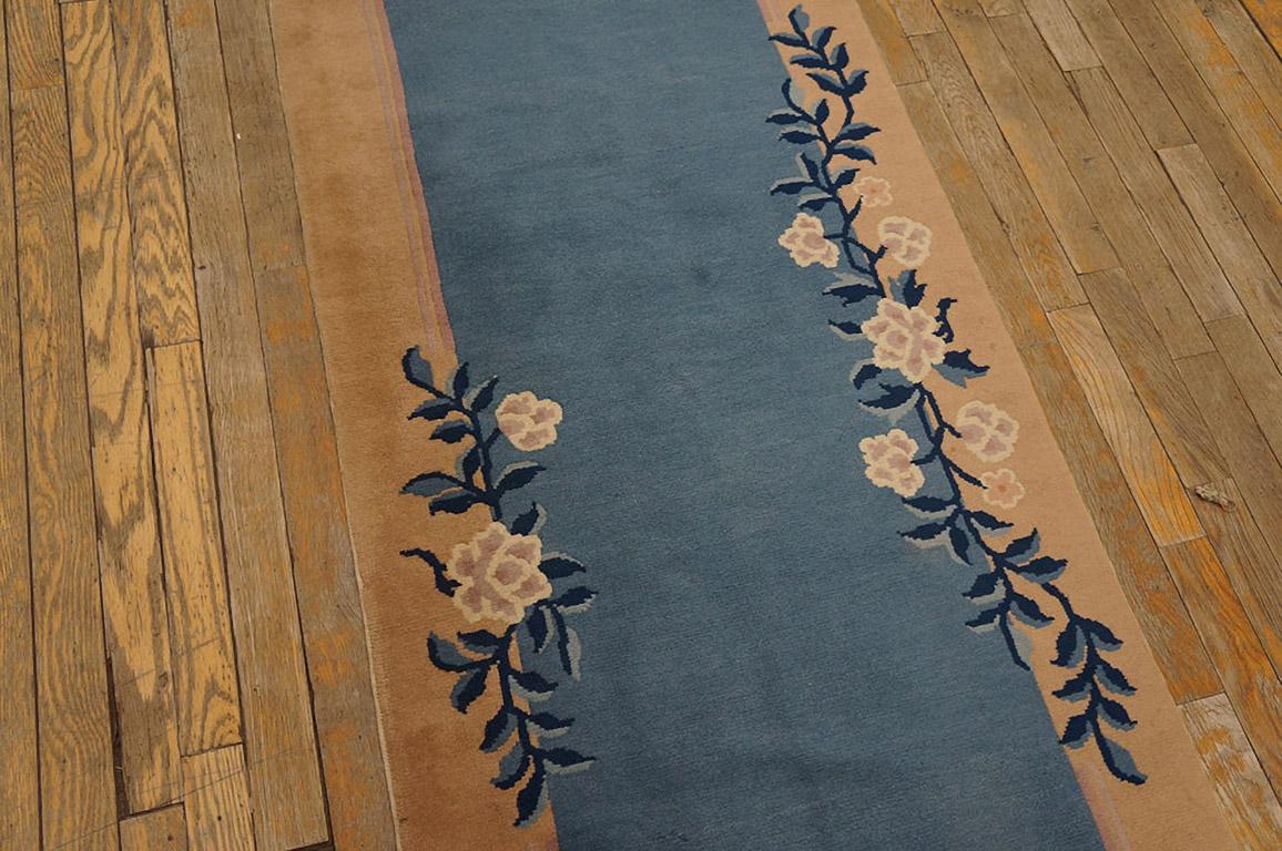 Mid-20th Century 1930s Chinese Peking Carpet ( 2'6