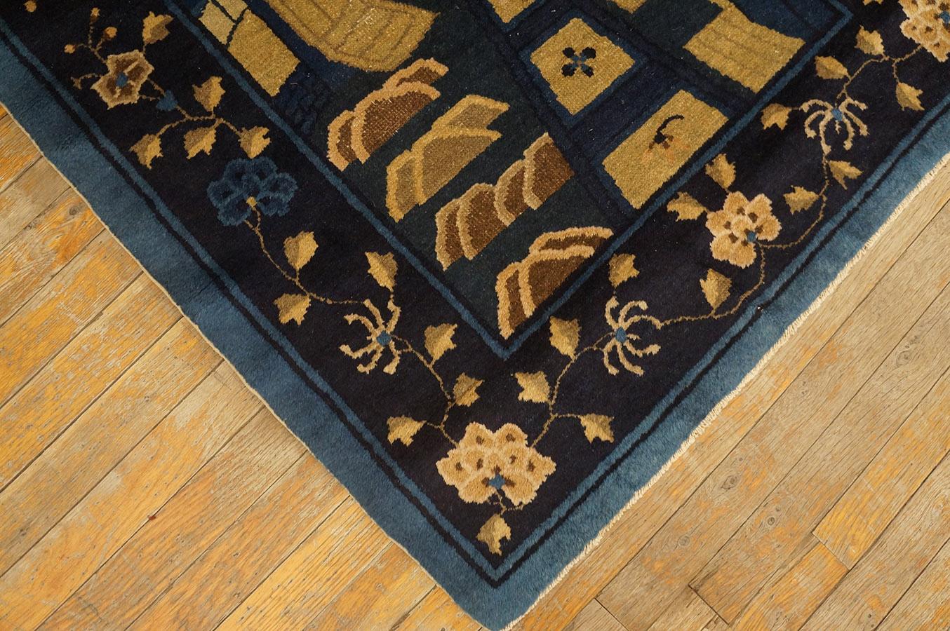 Tapis chinois de Pékin du début du 20e siècle ( 3'' x 4''9'''' - 92 x 145 ) en vente 4