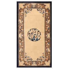 Tapis chinois ancien de Pékin, d'environ 3' 1'' x 6' 0''