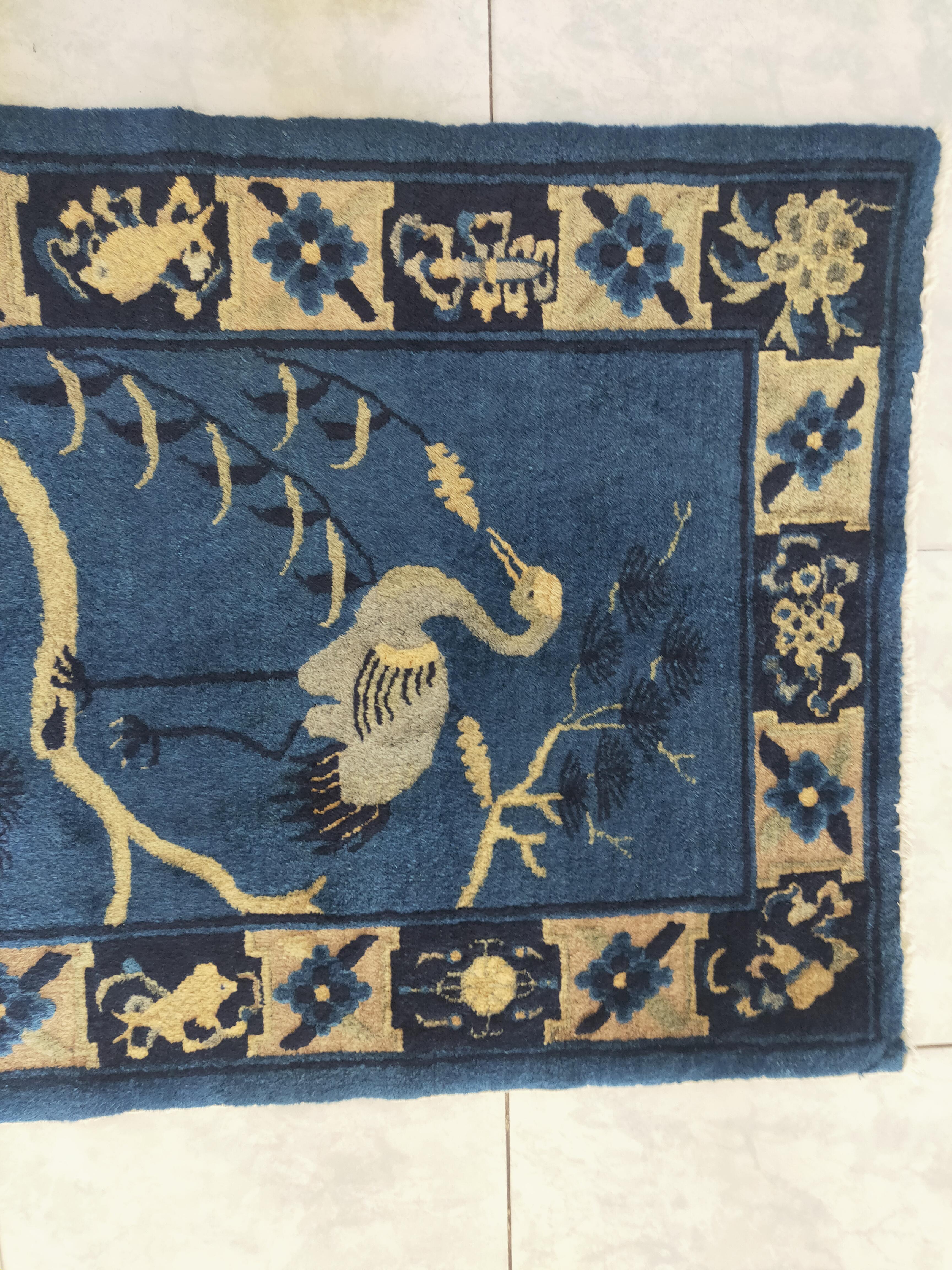 Antique Chinese - Peking rug, size: 3'0