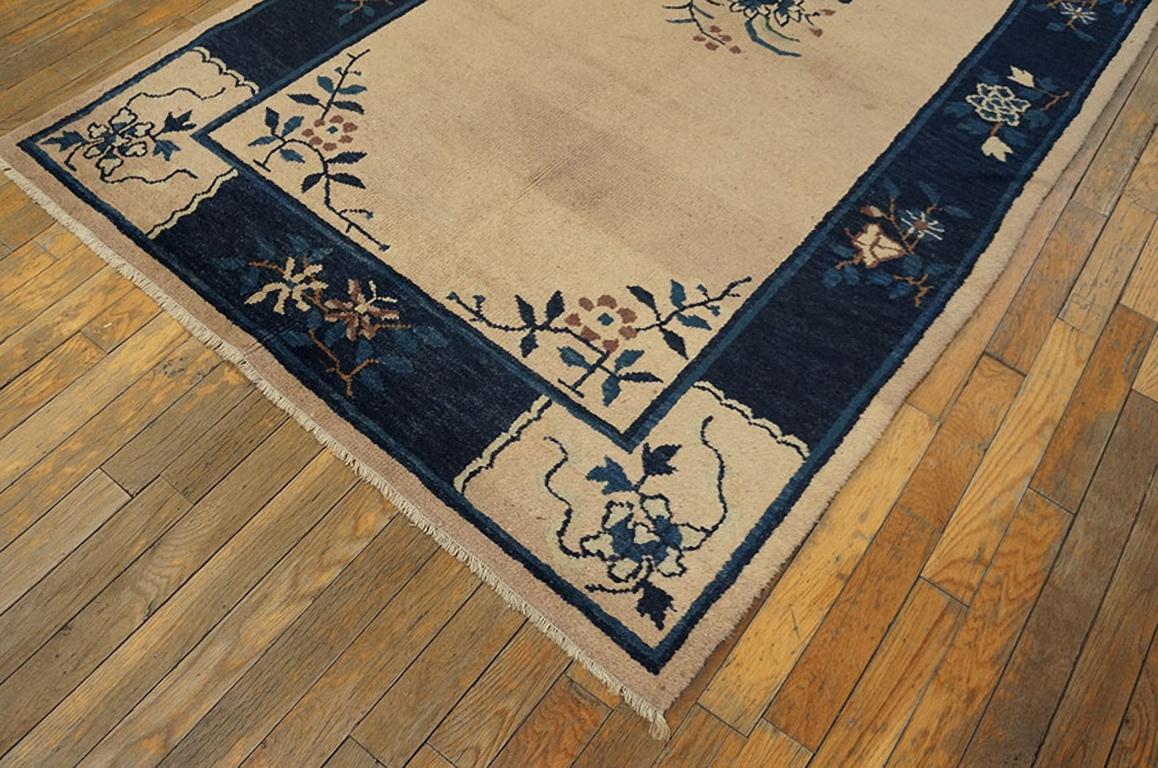 Chinesischer Pekinger Teppich aus den 1920er Jahren ( 3'10