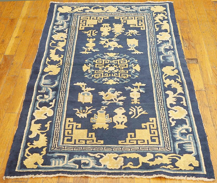 Antique Chinese - Peking rug, size: 3'2