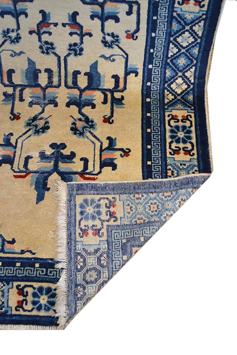 Antiker chinesischer Peking-Teppich 3' 2 Zoll x 11' 6 Zoll (Chinesisch) im Angebot
