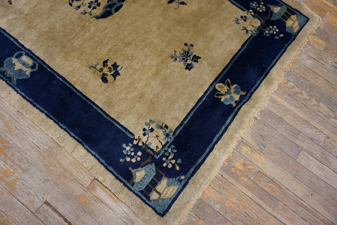 Early 20th Century Chinese Peking Carpet ( 4' x 5'9