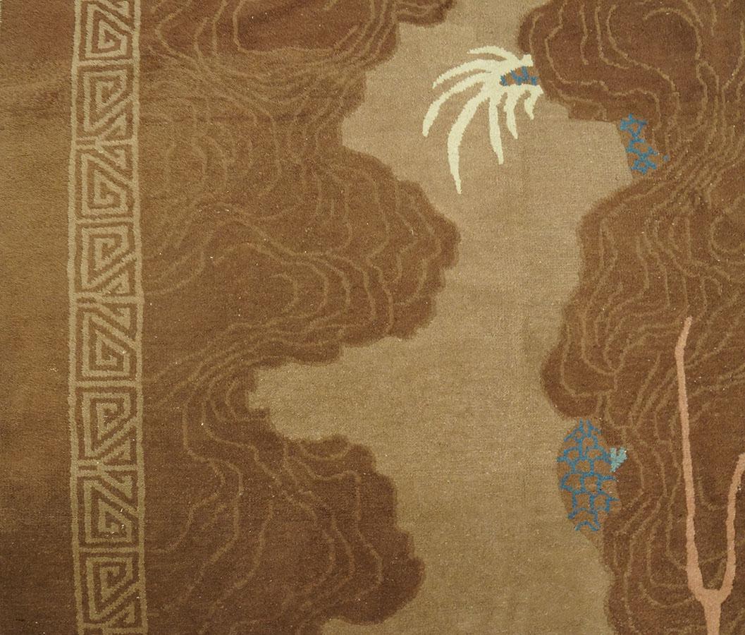 Early 20th Century Chinese Peking Dragon Carpet ( 4' 3'' x 6' 9'' - 130 x 205 ) For Sale 2