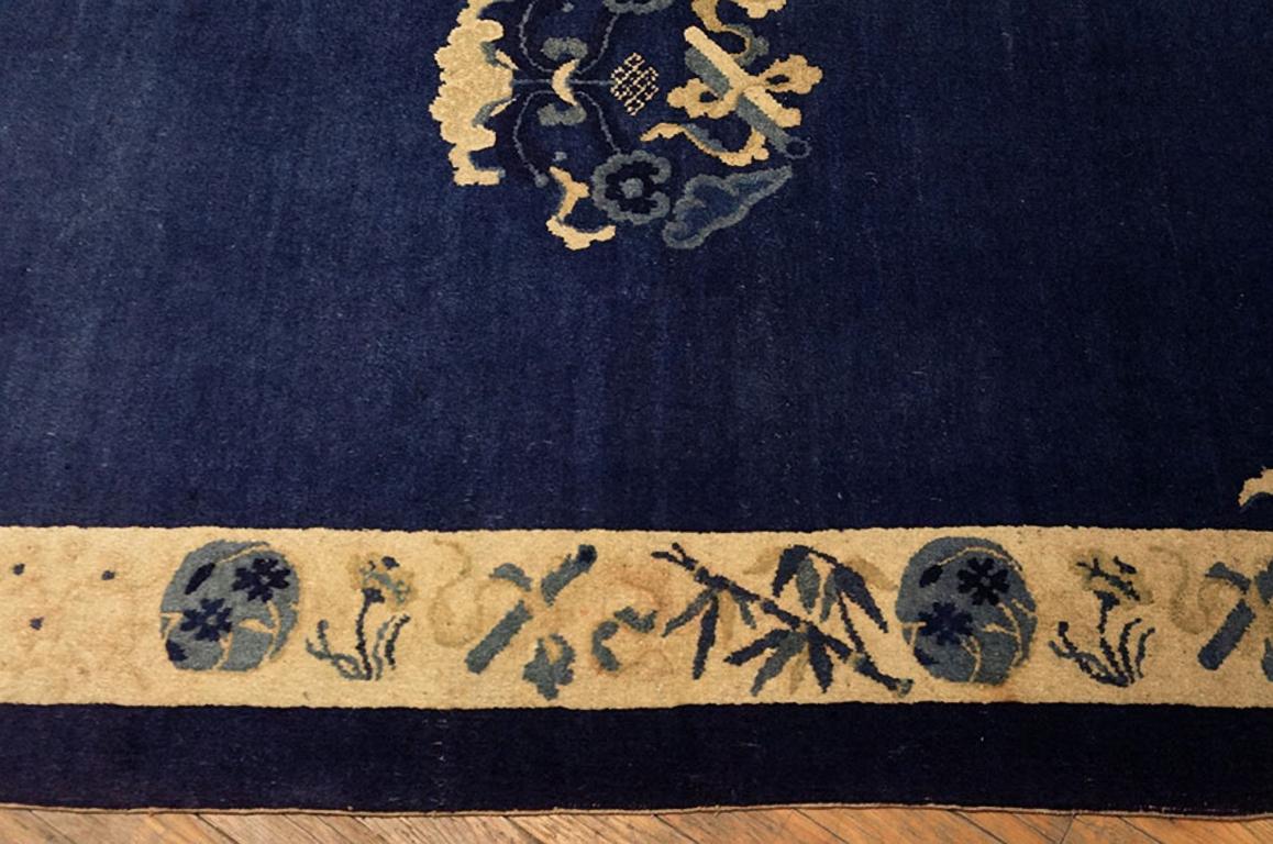 Early 20th Century Chinese Peking Carpet ( 4'2