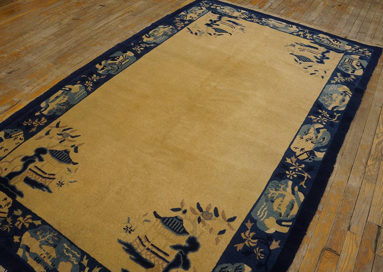 Tapis pékinois de la fin du 19ème siècle ( 5' x 7'10