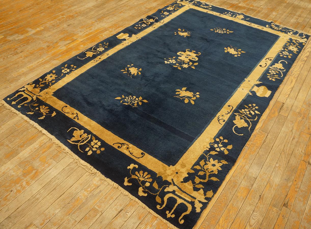 Chinesischer Peking-Teppich des frühen 20. Jahrhunderts ( 5' x 7'7'' - 153 x 232 )