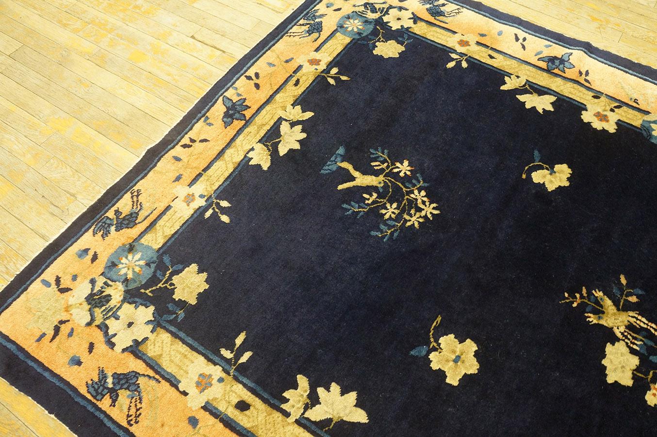 Late 19th Century Chinese Peking Carpet (  5'1