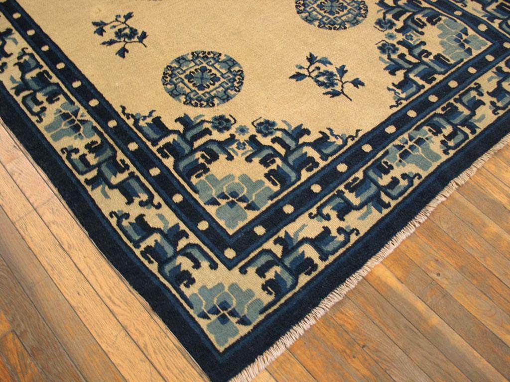 Early 20th Century Chinese Peking Carpet ( 5' x 8'4