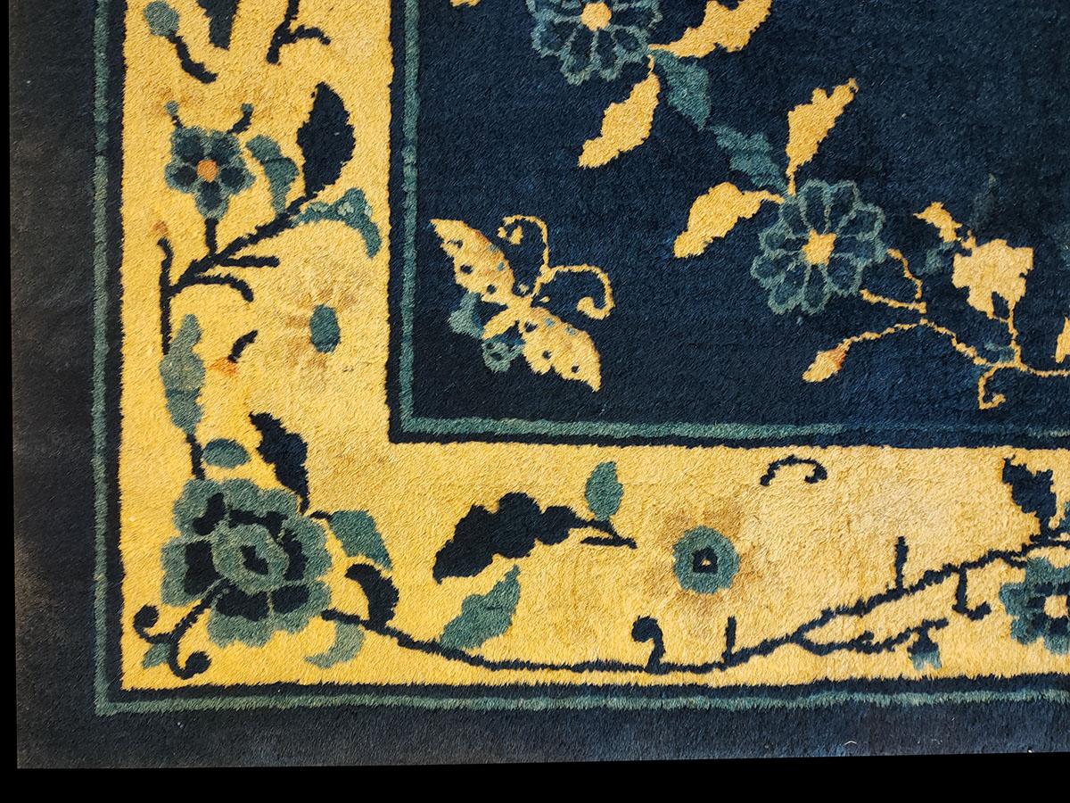 Alfombra china de Pekín de principios del siglo XX ( 5' x 7'9