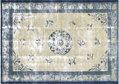 Antique Chinese Peking Rug - 5'10" x 8'4"