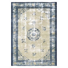 Antique Chinese Peking Rug - 5'10" x 8'4"