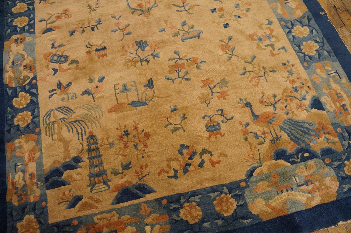Early 20th Century Antique Chinese Peking Rug 5' 3