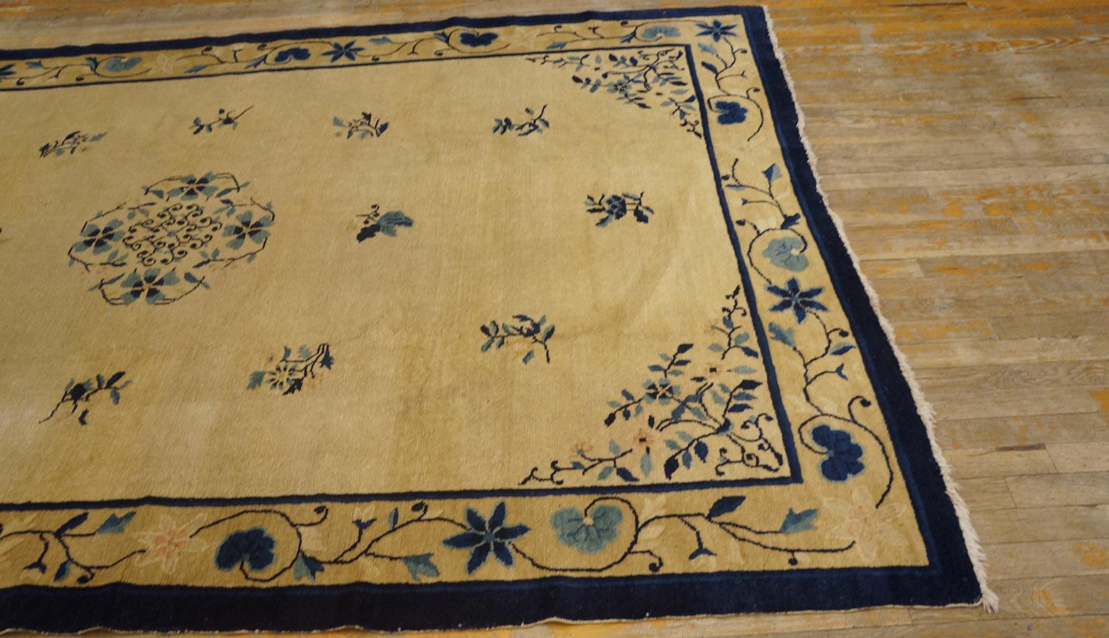 Antique Chinese, Peking Rug In Good Condition For Sale In New York, NY