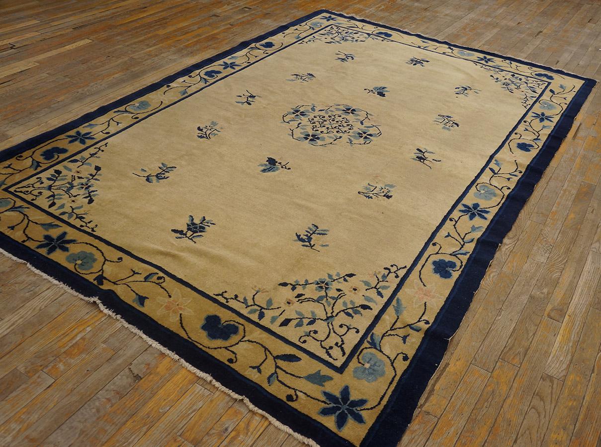 Early 20th Century Antique Chinese, Peking Rug For Sale