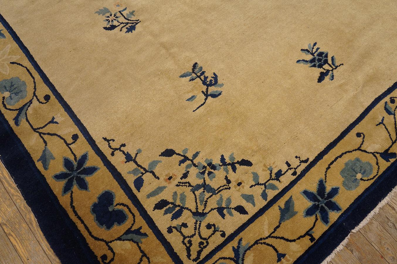 Wool Antique Chinese, Peking Rug For Sale