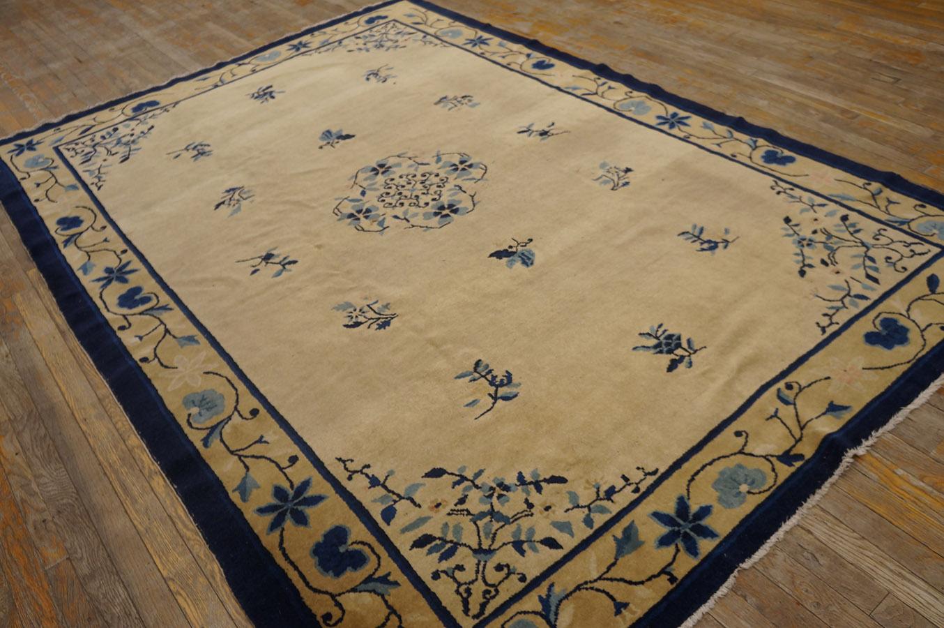 Antique Chinese, Peking Rug For Sale 2
