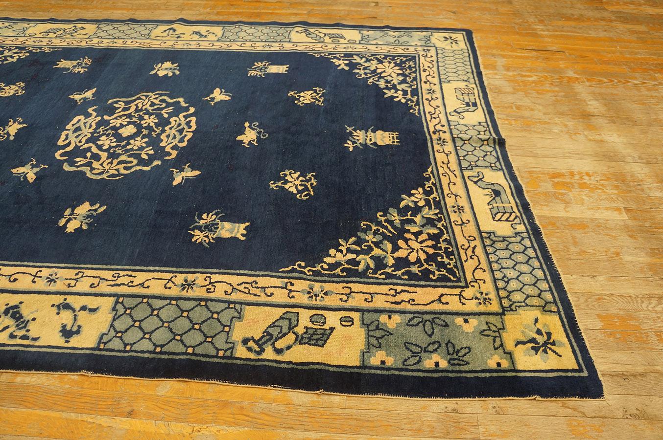 Antique Chinese Peking Rug 6' 0