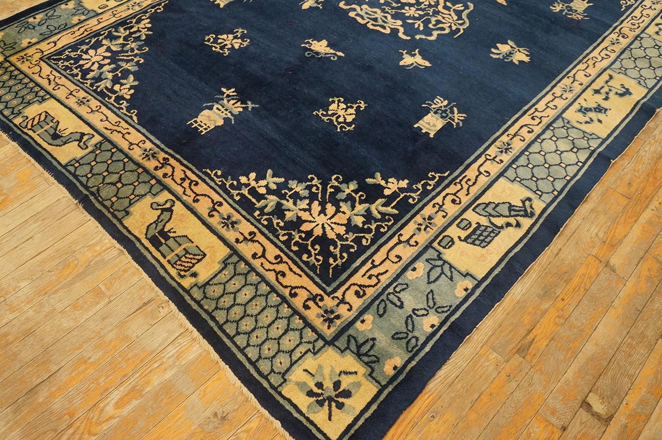 Antique Chinese Peking Rug 6' 0