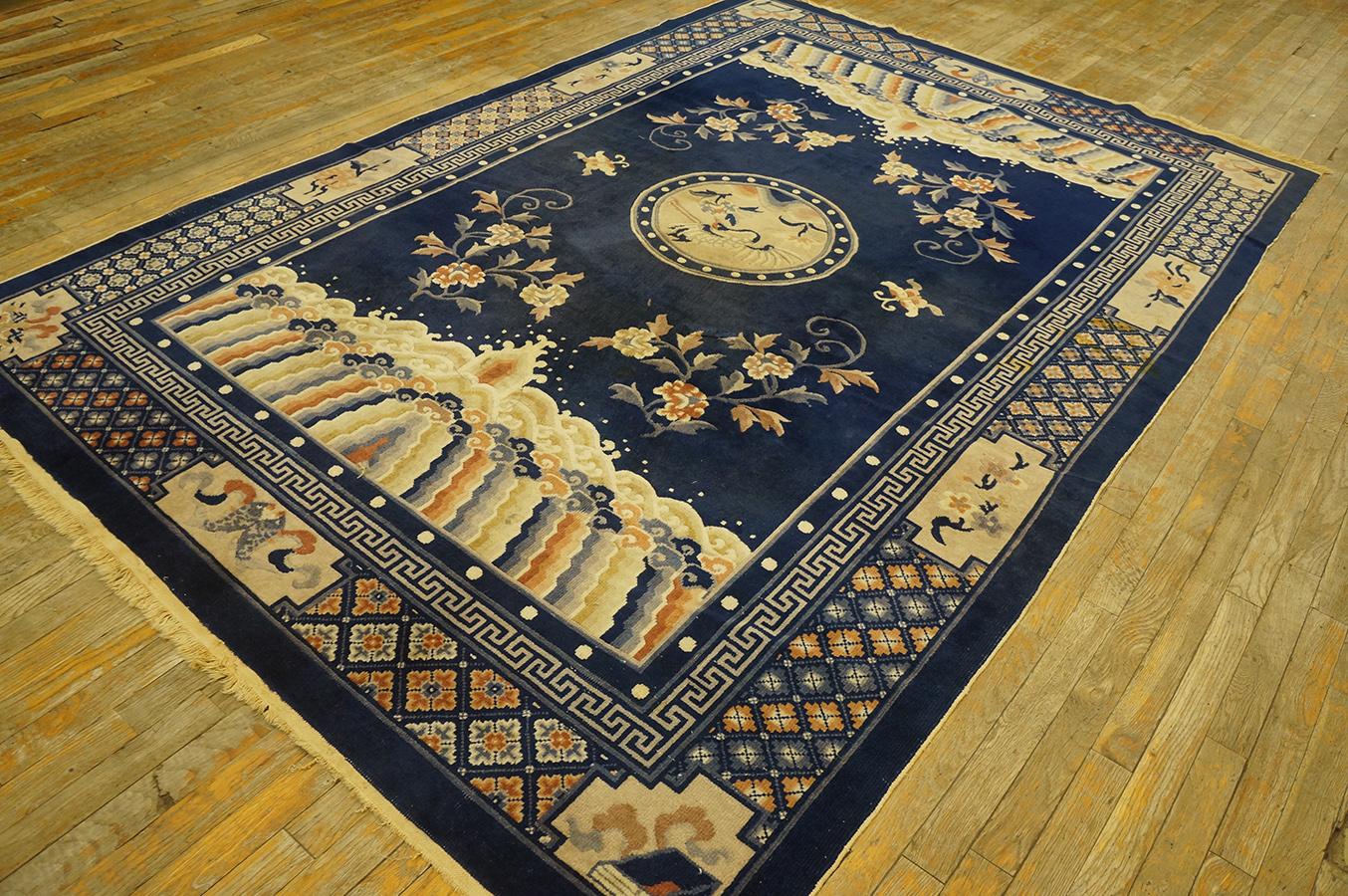 1920s Chinese Peking Carpet ( 6' 1'' x 9' - 185 x 275 cm ) For Sale 1