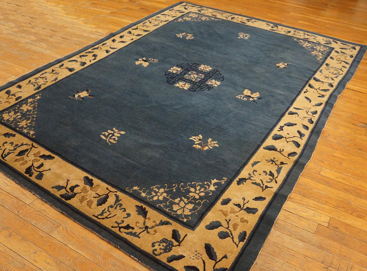 Chinesischer Peking-Teppich des frühen 20. Jahrhunderts ( 6'3'' x 8'4'' - 190 x 255) (Frühes 20. Jahrhundert) im Angebot
