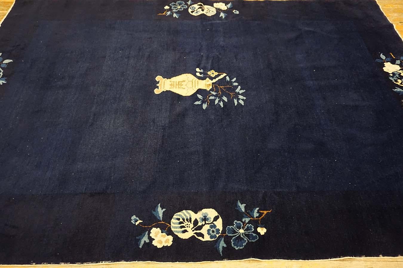 Early 20th Century Antique Chinese Peking Rug 6'0