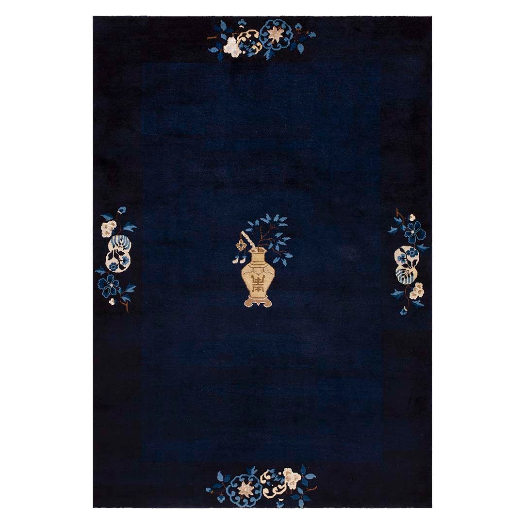 Antique Chinese Peking Rug 6'0" x 8'10"  For Sale