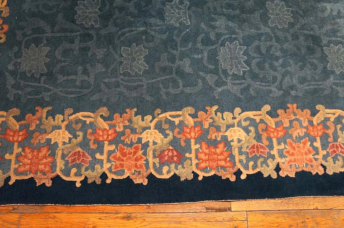 Early 20th Century Antique Chinese Peking Rug 6' 0