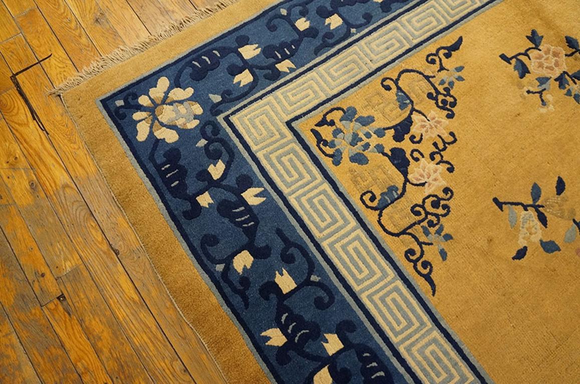 Wool Early 20th Century Chinese Peking Carpet ( 6' x 8'8
