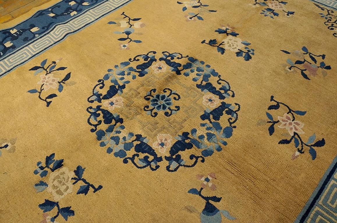 Early 20th Century Chinese Peking Carpet ( 6' x 8'8