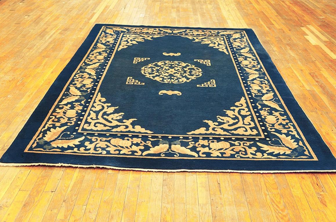 Antique Chinese Peking rug. Size: 6'0