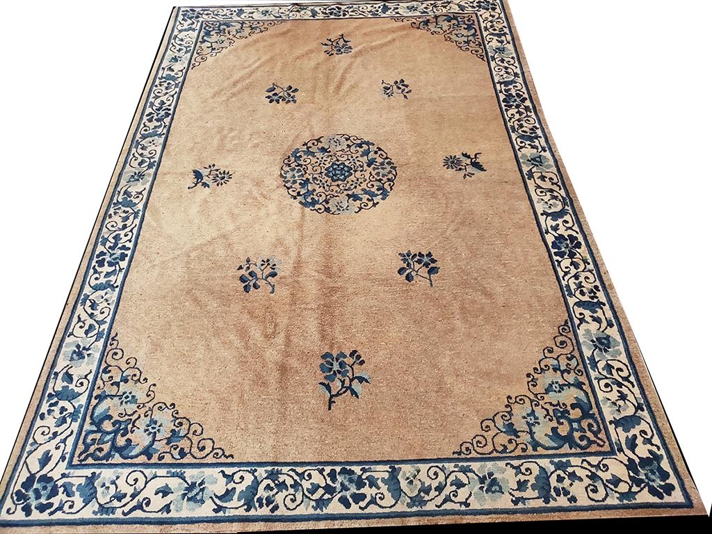 Antique Chinese Peking rug, size: 6'0