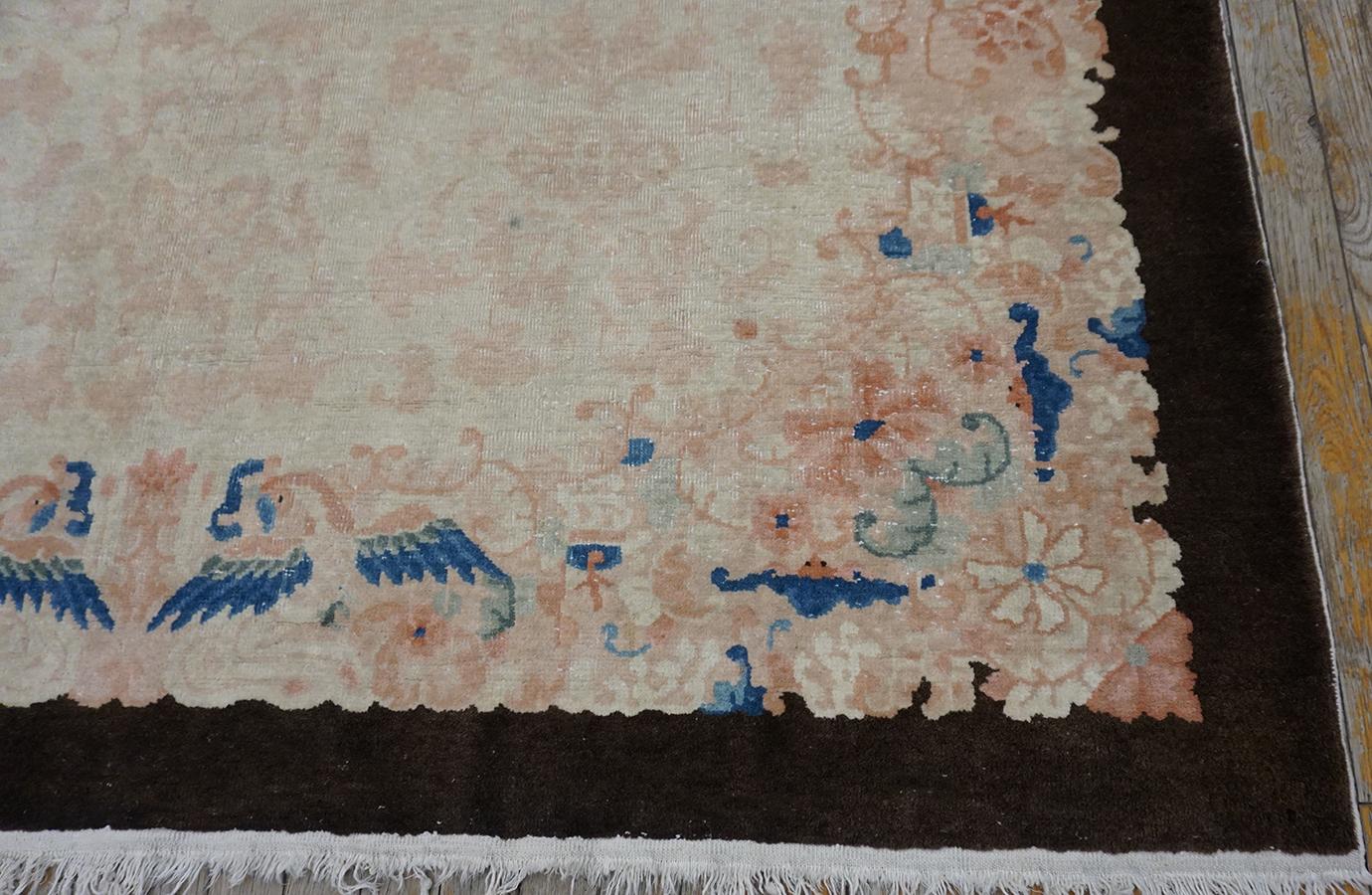 1920s Chinese Peking Carpet ( 6'1