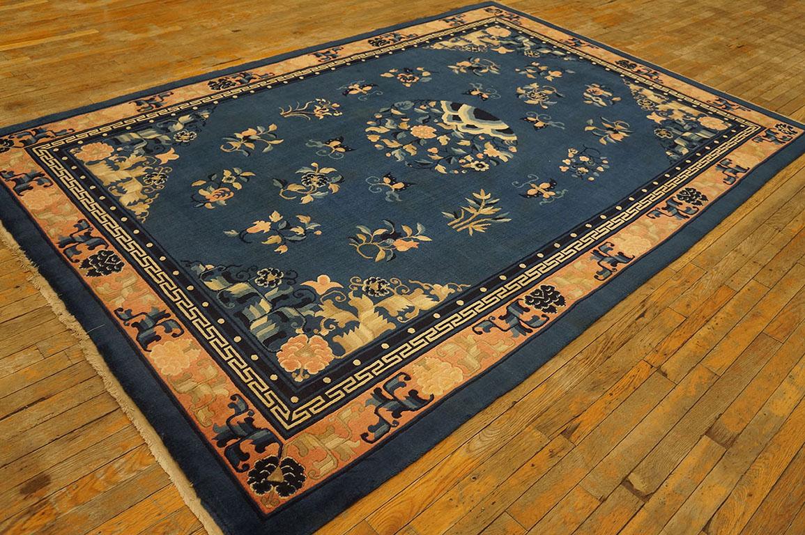 Antique Chinese Peking rug, size: 6'2