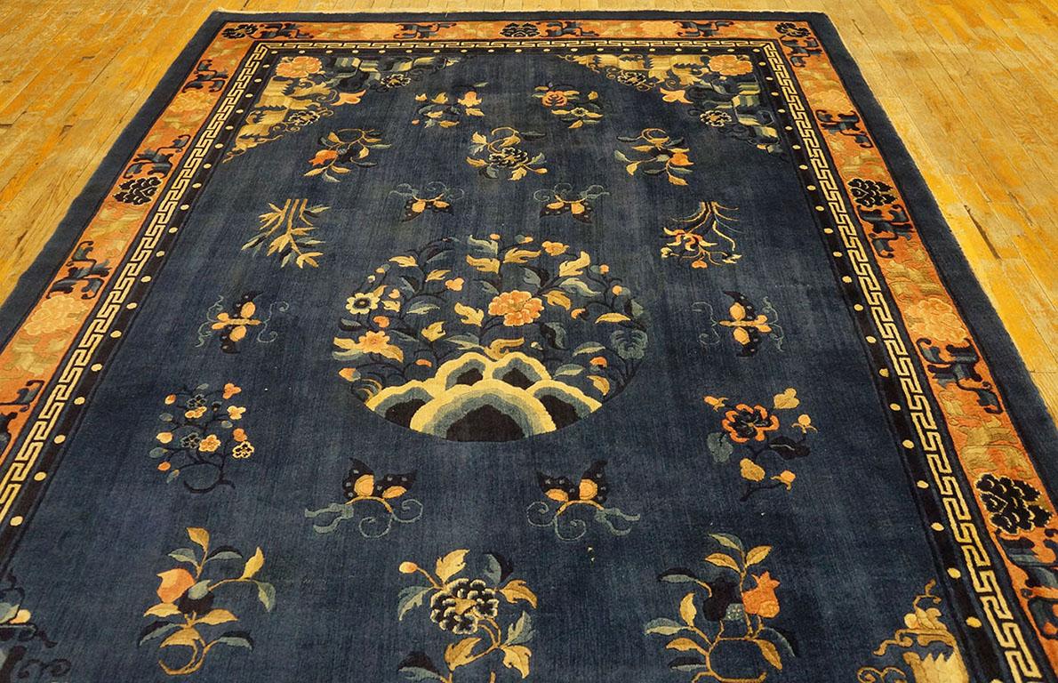 Antique Chinese Peking Rug For Sale 2