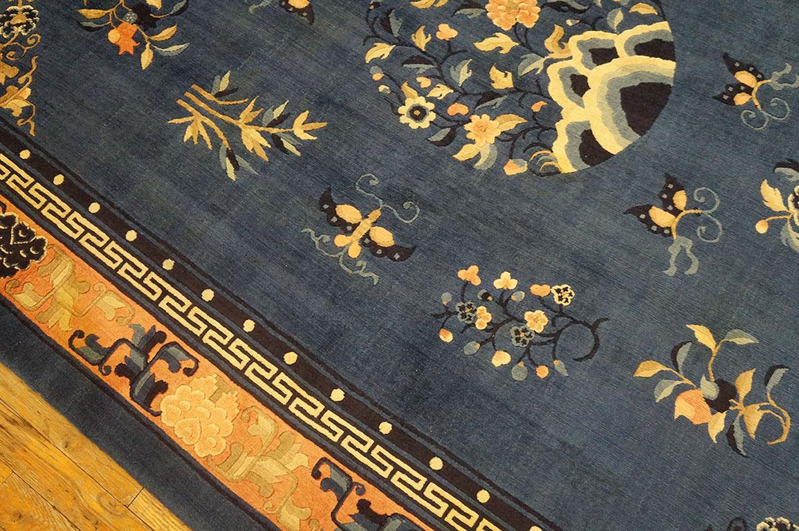 Antique Chinese Peking Rug For Sale 3