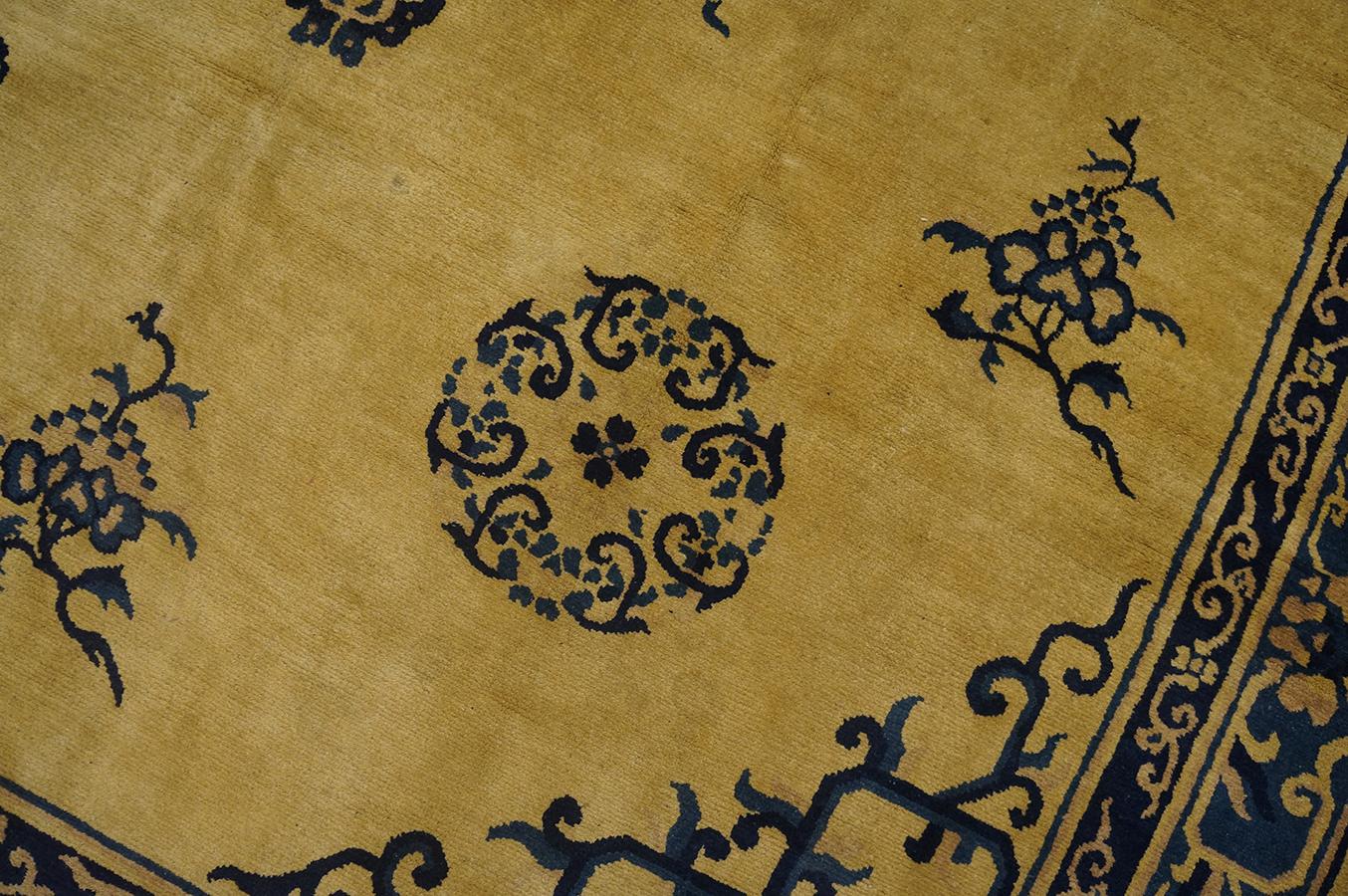 Antiker chinesischer Peking-Teppich im Angebot 5