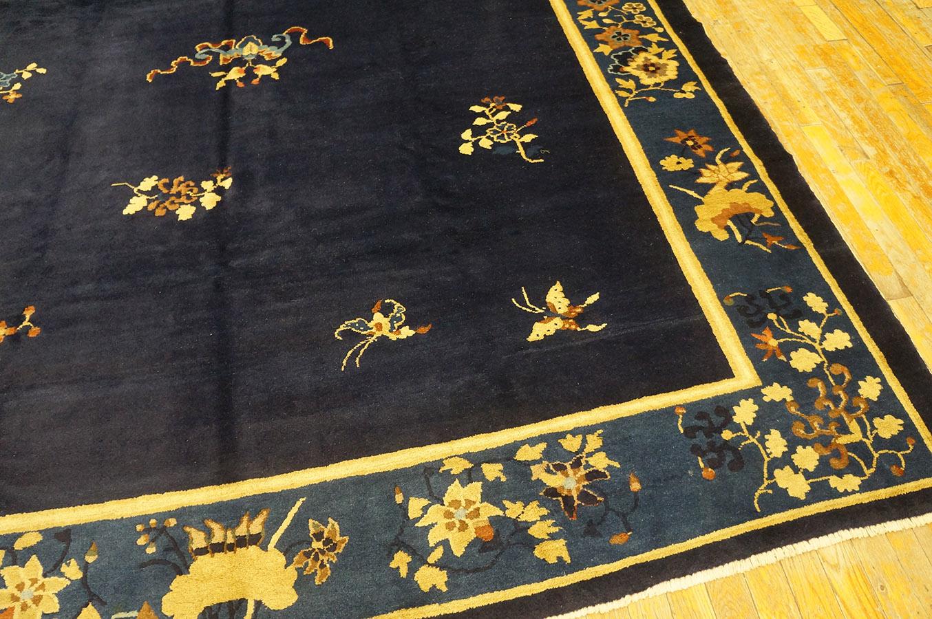 Early 20th Century Chinese Peking Carpet ( 7'6'' x 8'5'' - 230 x 257 ) For Sale 9