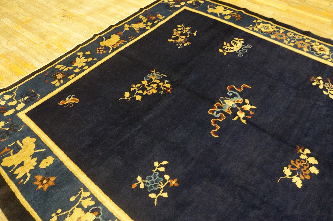 Early 20th Century Chinese Peking Carpet ( 7'6'' x 8'5'' - 230 x 257 ) For Sale 10