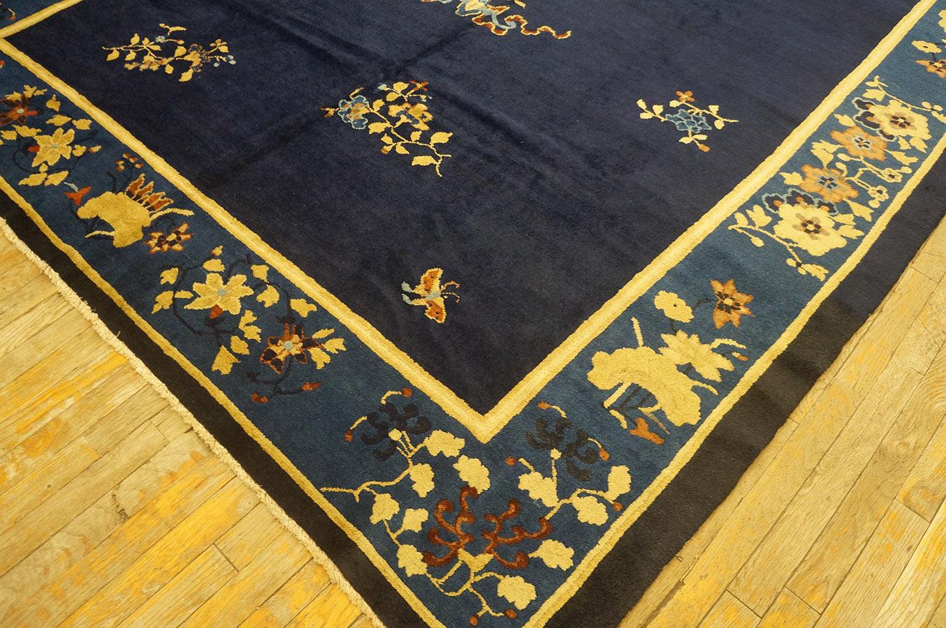 Early 20th Century Chinese Peking Carpet ( 7'6'' x 8'5'' - 230 x 257 ) For Sale 1