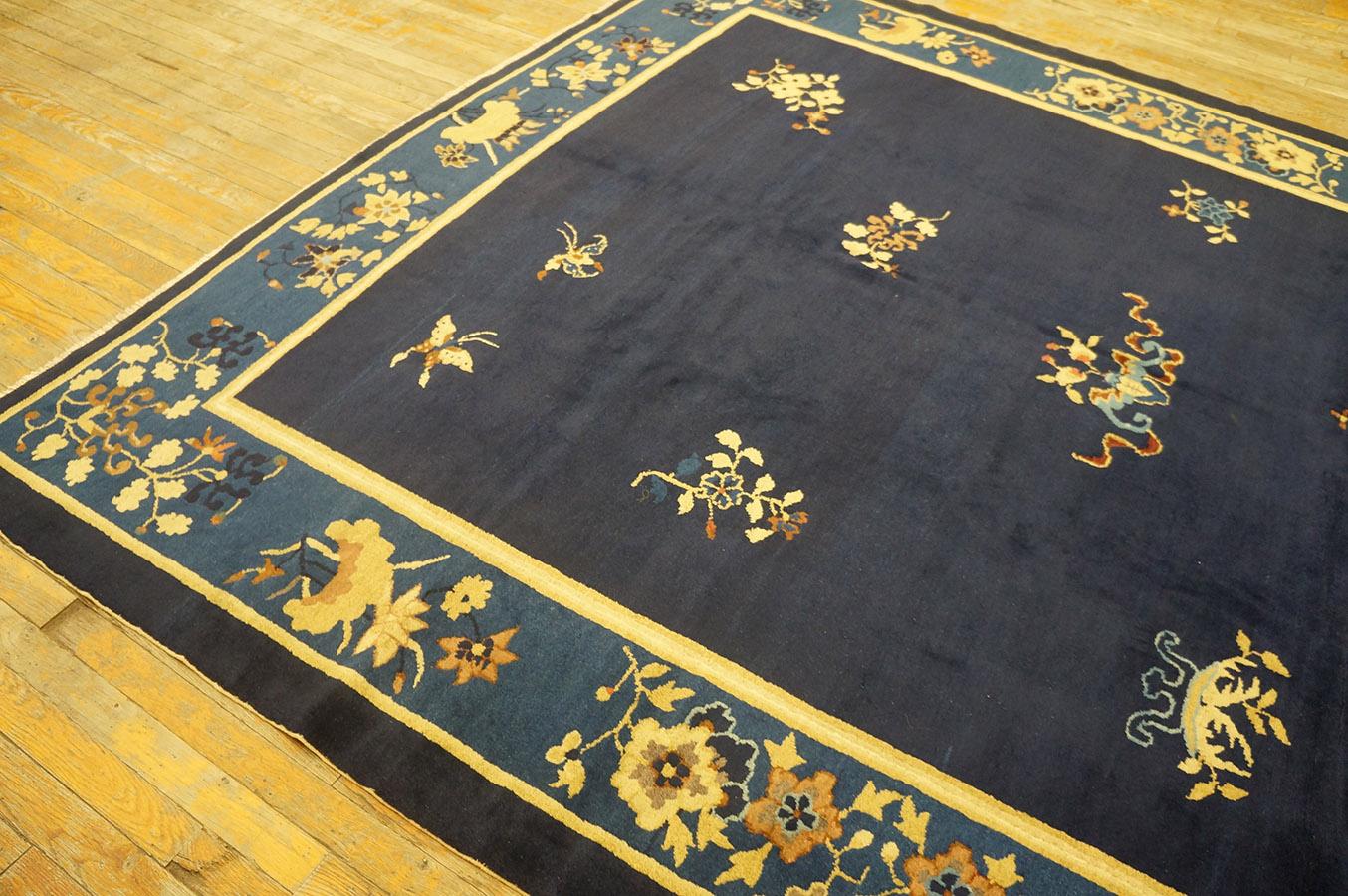 Early 20th Century Chinese Peking Carpet ( 7'6'' x 8'5'' - 230 x 257 ) For Sale 5